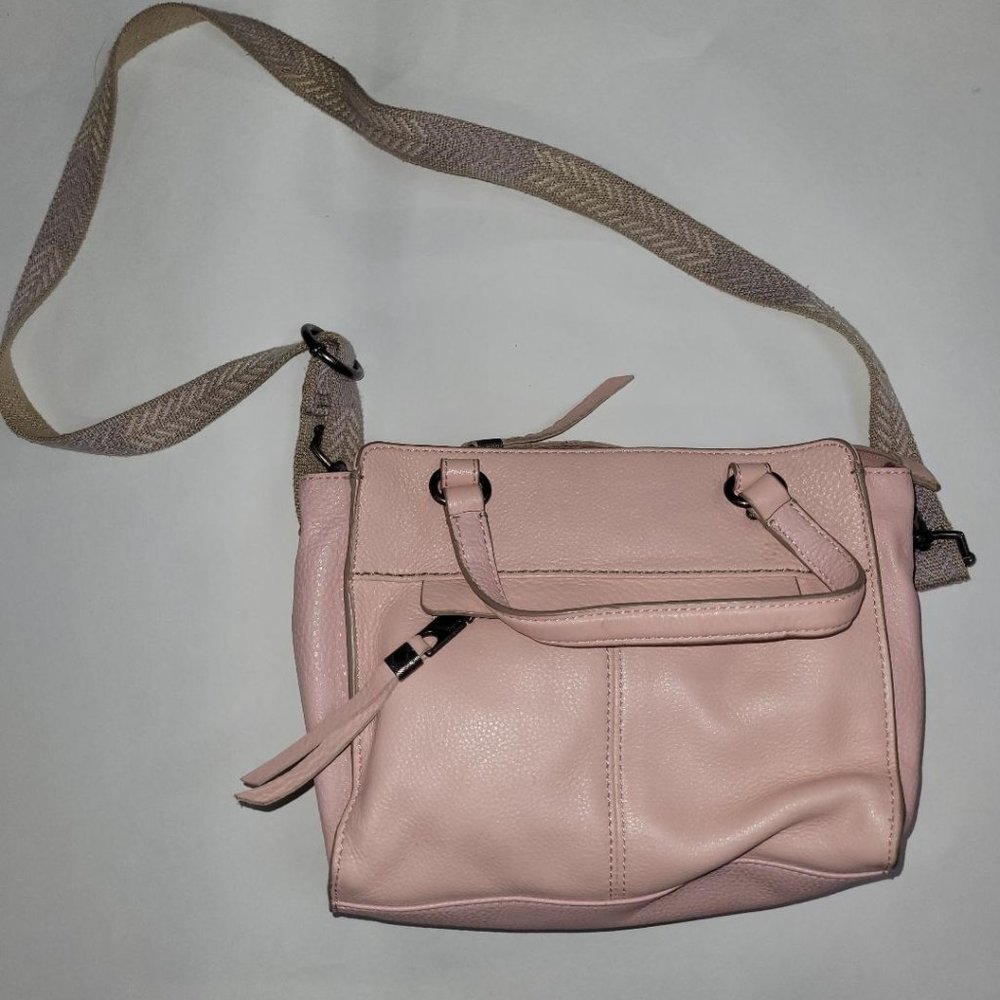The Sak Alameda Leather Small Crossbody Petal Pink